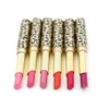 Batons Lábio Mancha O Bálsamo de Maquiagem Lot Hot Fashion Leopard 24 Pcs 12 cores Hidratante Doce Vermelho Batom Set P8505