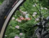 Free Shipping Color LED Flashlight Bike Cycling Motor Car Tire Tyre Valve Wheel Light Lamp 5 color transformation,1000pcs/lot