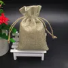 NATURAL BURLAP BAGS Candy Gift Bags Wedding Party Favor Pouch JUTE HESSIAN DRAWSTRING SACK SMALL WEDDING FAVOR GIFT6827453