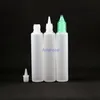 Bottiglie contagocce in plastica per unicorno da 30 ml con capezzoli a forma di penna, materiale di alta qualità per la conservazione di liquidi, 100 pezzi/lotto