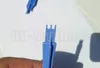 90mm Notched Blue Plastic Trident Pry Tool, Prying Tools Crowbar Opening Tools Open Shell Repair Tool for Cell Phone Wholesale 1000pcs/lot