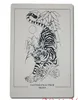 Yilong Tattoo Accessories 5pcSlot Tattoo Tiger Oefen Skin Fake Skins For BodyArt 2880660