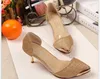 Spring/Autumn Women Shoes High Heels Metal Head pointed toe Sexy Pumps Wedding Shoes