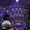 6 - 9 LED z MP3 Muzyka Głośnik Pilot Pilot Piękny Kryształ Magic Effect Light DMX Disco DJ Stage Lighting Play