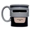 Nieuwheid Robocup Mok Ceramic Crime Fighting Tea Coffee Robocop Cup Dranken Half Man Half Mug Personality Gift4328755