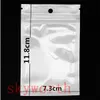 Clear white pearl Plastic Poly OPP packing zipper Zip lock Retail Packages PVC bag for Case for iphone 6 6s plus Samsung Galaxy3572790