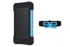 20000mAh Solar Power Bank 2 USB-poortlader Externe back-upbatterij met retaildoos