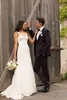 2016 Spring Garden Sheath Lace Wedding Dresses Covered Button Backless Elegant Vestido De Novia Court Train Bridal Party Gowns 2015