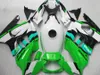 Toppkvalitetsfeedningar för Honda CBR600 F3 1997 1998 Green Black White Bodywork CBR 600 97 98 Custom Fairing Kit QY88