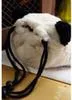 Custodia per fotocamera in tessuto morbido a forma di panda carino per Fujifilm Polaroid Instax Mini8 90 50 7S 25s Cartoon White6797701