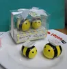 Wedding Party Favors and Baby Shower Gifts Mean To Bee Ceramic Salt and Pepper Shaker 100pcs(50sets) Best Quality