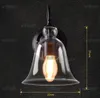 YC Crystal Bell Wall Lamp Modern Wall Sconce Loft 벽으로 밝은 유리 벽 조명 라운지 거실 식당 거울 램프 바 H9556893