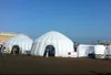 8m allumant la tente gonflable avec la lumière pour la partie et l'exposition de promotion
