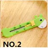 Wholesale-[YYYYAAAA] 1 pcs Cute Giraffe Utility Knife Paper Cutter Cutting Paper Razor Blade Office Stationery School Supply