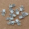 MIC 100 st Antik Silver Zink Alloy 3D Cup Charm Pendants DIY Smycken 18 x 13 mm