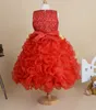 2015 Высокое Качество Цветочные Девушки Платья для детей Принцесса Девушки Пагентные Платья Детские Свадебное Платье