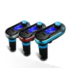 Najlepszy zestaw samochodów Bluetooth Zestaw głośnomówiący MP3 Odtwarzacz z nadajnikiem FM Dual 2 USB Ładowarka samochodowa obsługa SD Line-in Aux T66