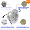 4W قابلة للضايق LED أسفل الضوء توفير الطاقة 85-265V 360LM LED بقعة الضوء المنزلي أسفل ضوء 4W LED سقف راحة أسفل المصباح