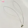 12Units Stainless hair application Pulling hair extension tools Top quality Nano Ring Hair Threader Silver Color5715556