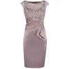 Selling Knee Length Tafetta Mother of the Bride Dresses for Wedding In Stock with Lace Sash292I