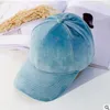 2017 inverno pelle leath cappelli snapback berretto da baseball invernale cappelli piatti in velluto a coste berretto hip-hop spedizione gratuita marrone