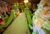 DHLの結婚式のカーテンの背景結婚式のステージの装飾背景結婚式の小道具サテンドレープの壁をカバーシフォンホワイトの結婚式の背景