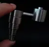 10mm 14mm 18.8mm 6 In 1 Titanium Nail with Arm male and female joint for glass bong water pipe in stock