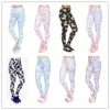 DHL GRATIS! 10st / lot leggings kvinnor regnbåge legins unicorn stjärnor stripe 3d tryck mysig legging kvinna hög midja casual leggings