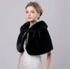 Elegante Casaco De Casaco De Noivas Casacos Boleros Shrugs Regular Faux Fur Roubou Capes Para Festa de Casamento Frete Grátis