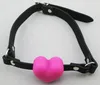 Coeur Silicone bouche bâillon silicone gag adultes jeux pour couples bondage sexe products sex 1604141