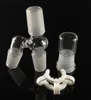 Manufacturer 45 degree 14mm/19mm Angled male Adapter Complete re Set for oil recycle system adapte with clip and bottom