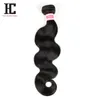 Stor försäljning 10st / mycket Peruansk Virgin Hair Body Wave HC Brasilianska Malaysiska Indiska Human Hair Weaves Remy Hair Body Wave Wefts