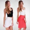 FreeShipping Seksi Bayan V Yaka Bandaj Üstleri Kırpılmış Kulüp Cami Tankı Üstleri Geri Fermuar Yelek