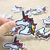 10 PCS Unicorn Embroidered Patches for Clothing Iron on Transfer Applique Patch for Bags Jeans DIY Sew on Embroidery Sticker172x