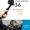 Freeshipping For GoPro hero5 hero4 hero3 monopod tripod + wifi remote controller kit For GoPro HERO 5 4 3+ 3 sport camera accessories