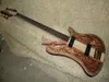 new 5 strings 4003 Bass Guitar wood Manual sculpture Electric bass colored