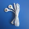 2 in 1 Head electric wire DC2.5mm cable 2-way Electrode Cable Connector for digital therapy machine massagers