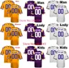 Benutzerdefiniertes LSU Tigers College-Football-Trikot, personalisiert mit einem beliebigen Namen und einer Nummer für Männer und Frauen, Jugend-Jersey, genäht, super Qualität, Fabrikverkauf