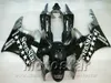 Kroppsuppsättning för Honda CBR900 RR Fairings 1998 1999 CBR900RR Svart SevenStars Plastmakare CBR919 98 99 QD18