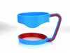 New Christmas Portable Drinkware Cup Handle for 30OZ Outdoor Travel Cup Black plastic Hand Holder