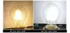 DHL DIMBARE LED Globe Lamp 2W 4W 6W E27 A60 A19 Vintage LED Filament Bubble Ball Bulb 85-265V Edison Globe BLUB 120LM / W