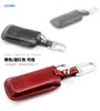 Muti-Cor Genuine Couro Carro Capa FOB FOB para Honda Chave Inteligente Acordo Odyssey Crosstour Civic Spirrior Acessórios Automóveis Keyring