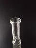 H; 47CM D: 6CM. Bong en verre conduite d'eau pratique 7 couches percolateur en nid d'abeille barboteur recycleur plates-formes pétrolières collecteur de cendres 18mm bol en verre commun portable