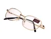 Klassisk Unisex Metal Frame Bifokal Reading Glasses Spectacles Reader Clear Solglasögon Glasögon Diopter + 1.0-4.0 10.00 / Led Gratis frakt