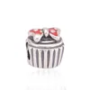 Cute Cupcake Unique Charm Bead Big Hole Fashion Women Jewelry European Style For DIY Bracelet Necklace PANZA006-129