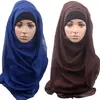 2015 새로운 여성 패션 유행 무슬림 다채로운 스카프 무슬림 hijab, 이슬람 hijab 14 색깔 선택 2pcs / lot # 3995