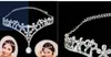 16.3 * 8cm goedkope bruids tiara kristallen hoofdband bruids hoofd accessoires formele evenement haar dragen van steentjes sieraden