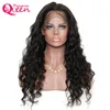 Lös våg brasilianska peruk full spets mänskliga hår peruker för svarta kvinnor 130% densitet pre plocked jungfru hår