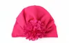 Nouveau bébé chapeau casquettes fleur Europe Turban noeud bandeau Inde chapeaux oreilles couverture enfants enfants creux fleur bohême Beanie9377363