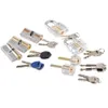 Nya 7st Transparenta Locks Combination Practice Locksmith Training Tools Cutaway Synliga låsplockuppsättningar